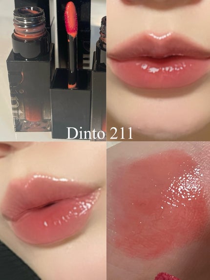 ブラーグロイリップティント/Dinto/リップティントを使ったクチコミ(3枚目)