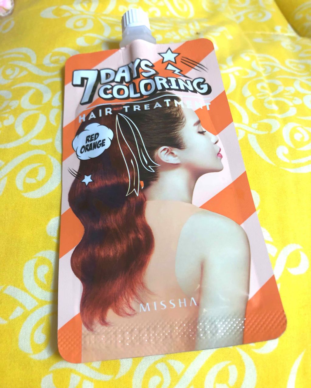 ミシャ 7DAYS COLORING/MISSHA/ヘアカラーを使ったクチコミ（1枚目）
