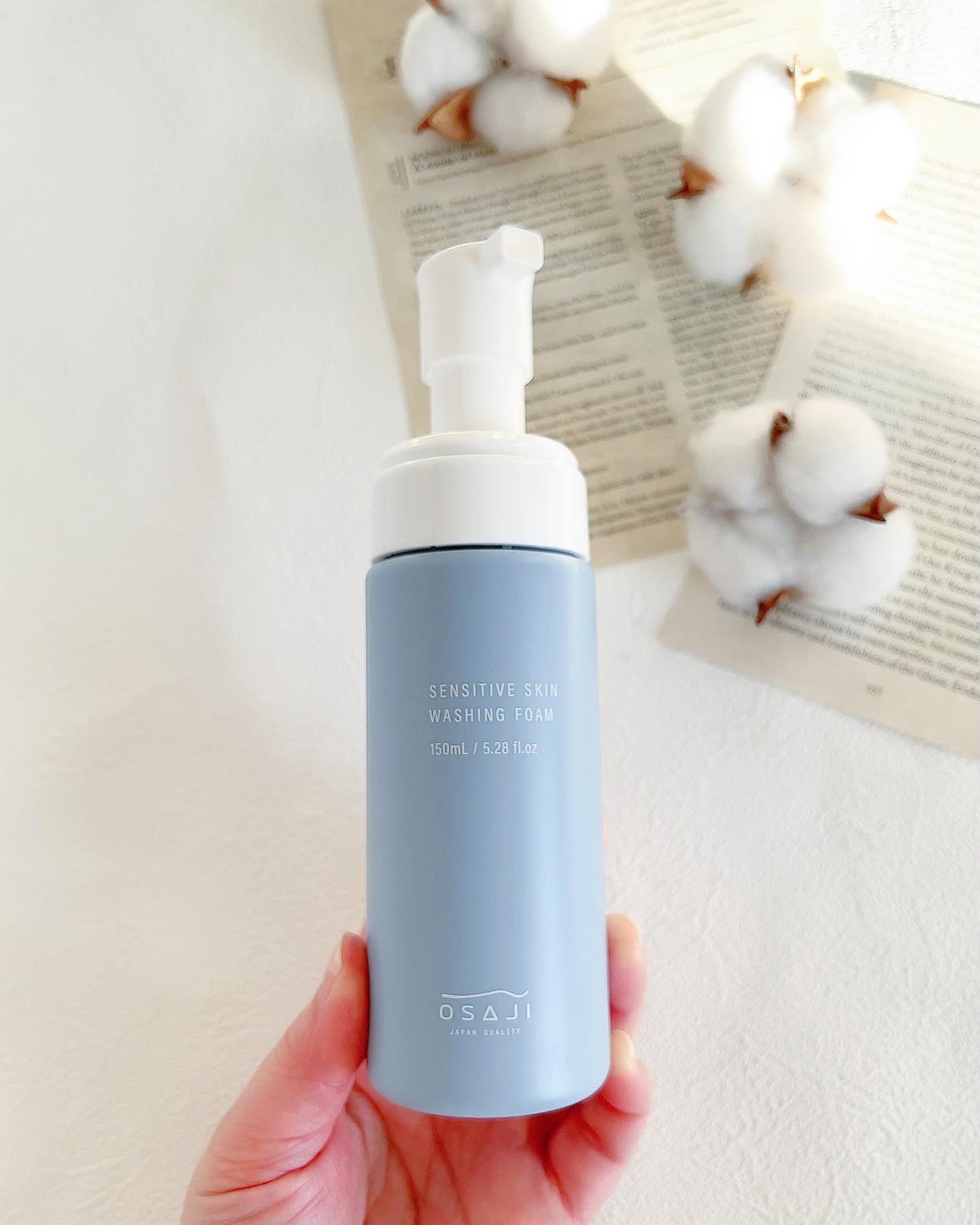 センシティブ スキン ウォッシングフォーム/OSAJI/泡洗顔を使ったクチコミ(2枚目)