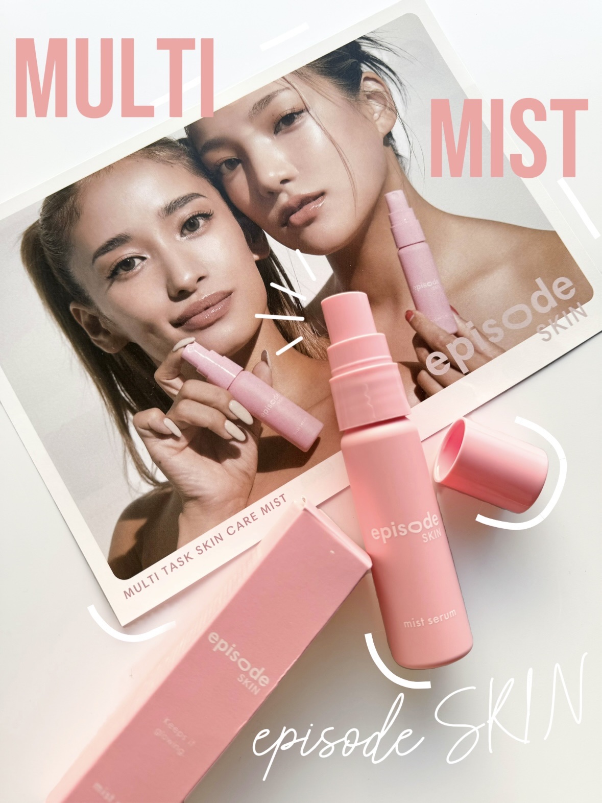 ミストセラム/episode SKIN/美容液を使ったクチコミ（1枚目）