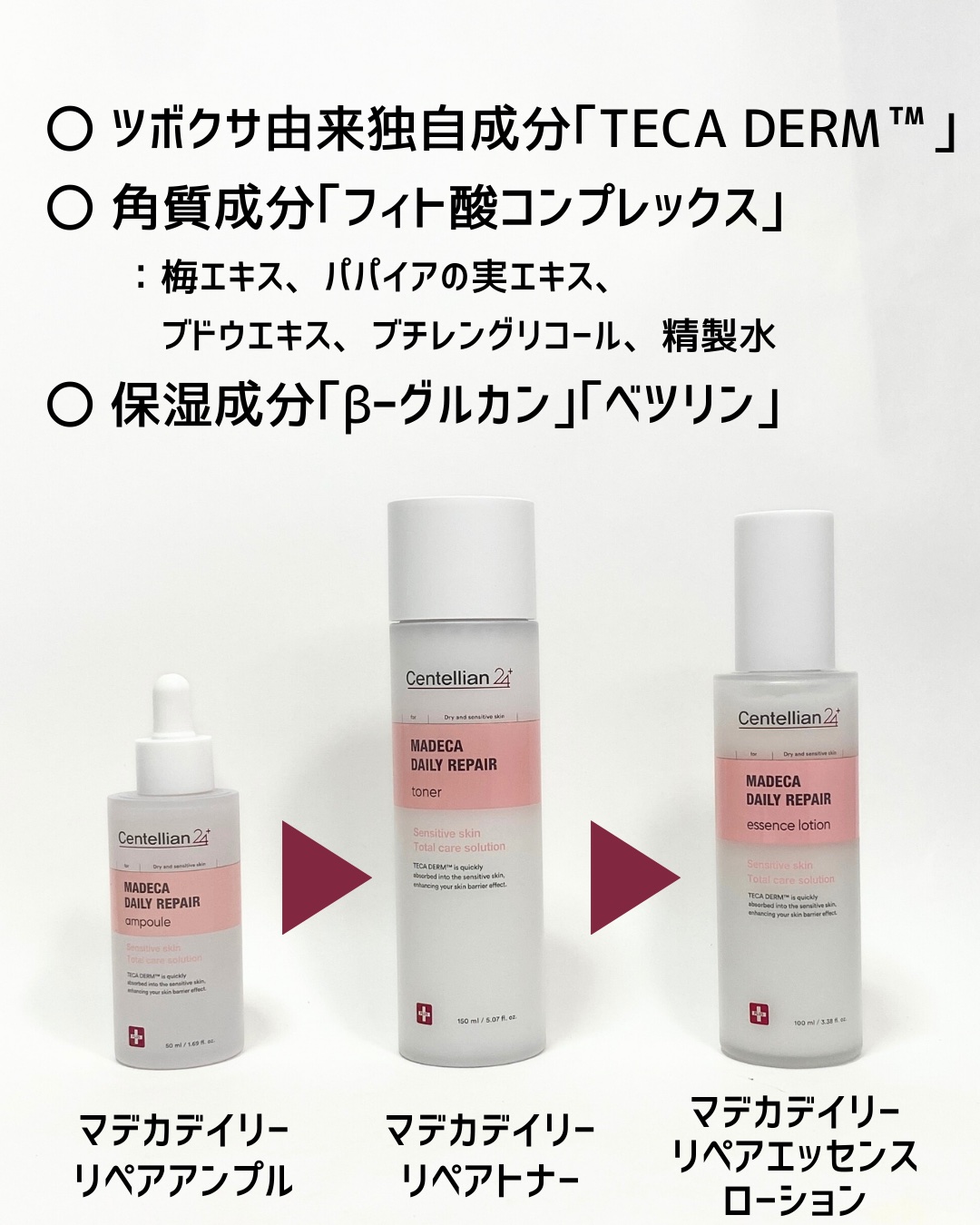 マデカデイリーリペアトナー/センテリアン24/化粧水を使ったクチコミ（2枚目）