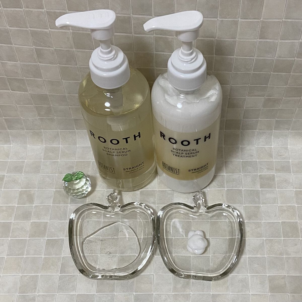 ルース ボタニカルスカルプセラム シャンプー・トリートメント（ストレート）/BOTANIST/市販シャンプーを使ったクチコミ（2枚目）