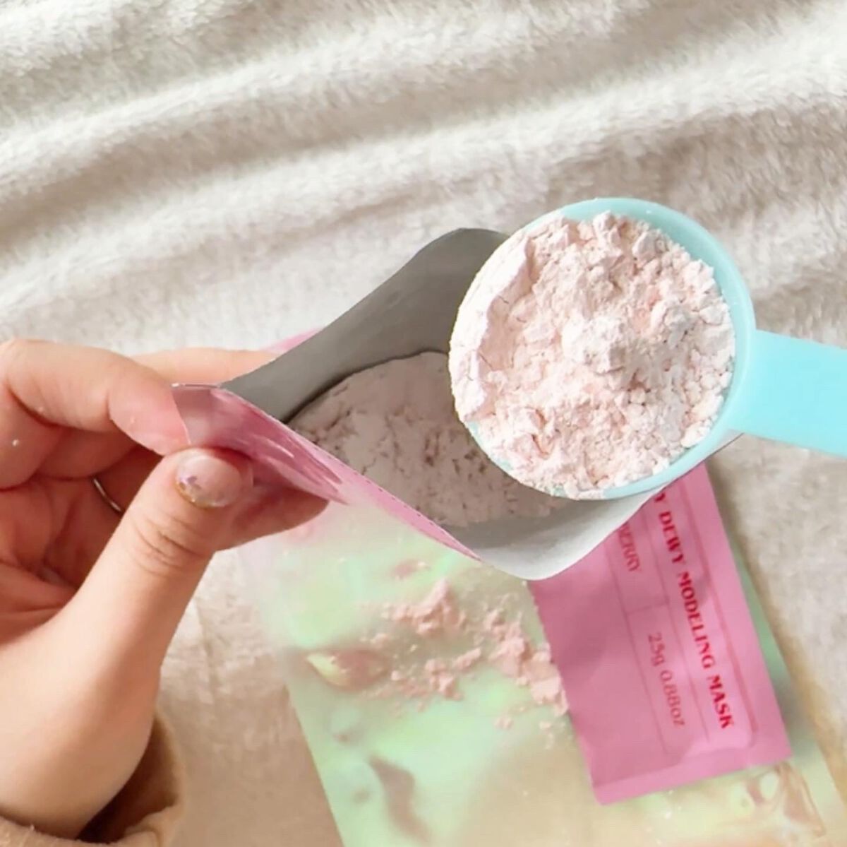 ジューシーデューイモデリングマスク/LULLA BY U/シートマスク・パックを使ったクチコミ(5枚目)