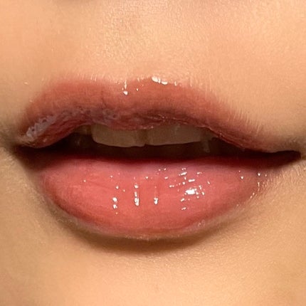 グラスティングカラーグロス/rom&nd/リップグロスを使ったクチコミ(4枚目)