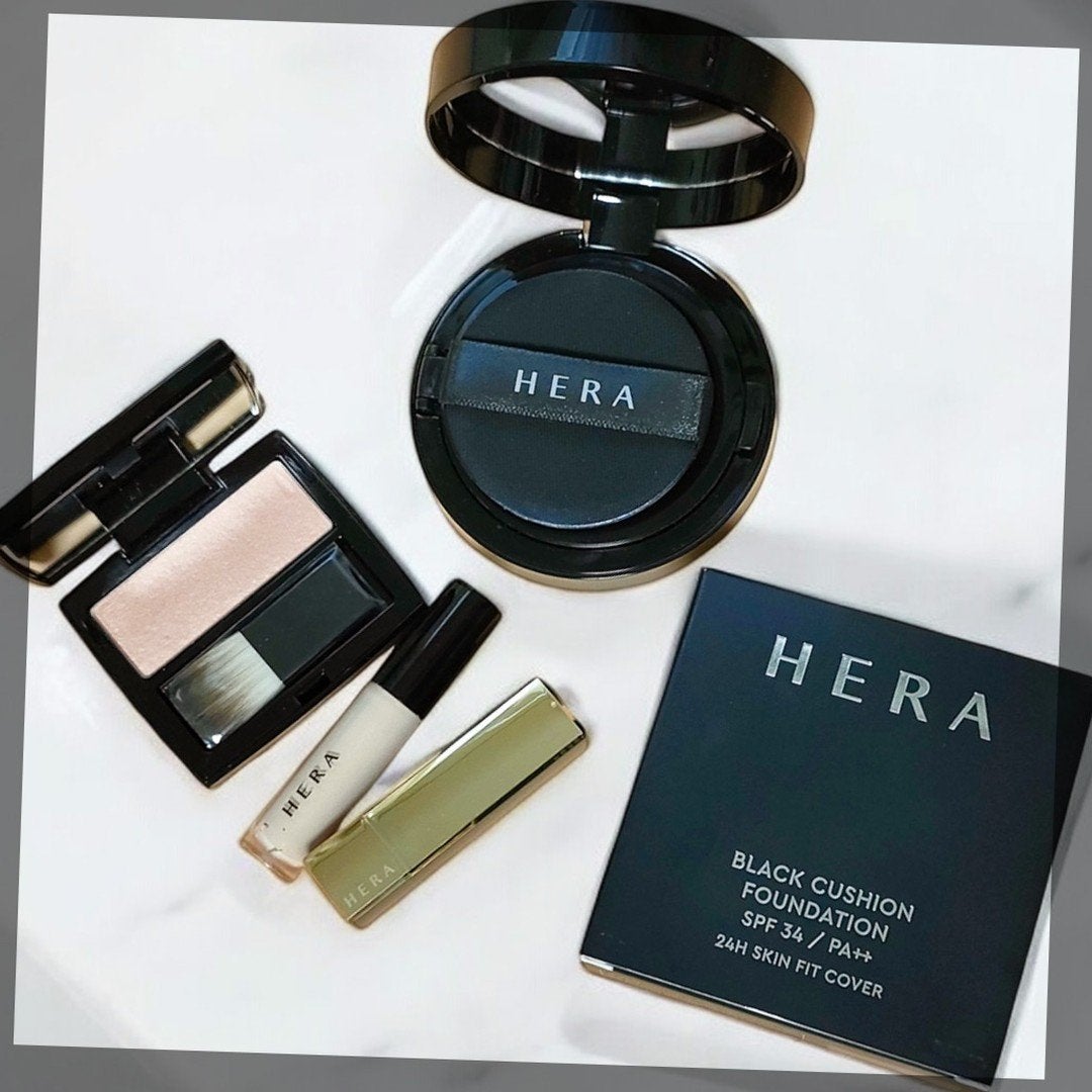 ブラック クッション/HERA/クッションファンデーションを使ったクチコミ(9枚目)