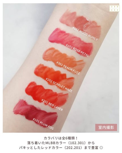 ウォーターベールティント/STONEBRICK/リップティントを使ったクチコミ(6枚目)