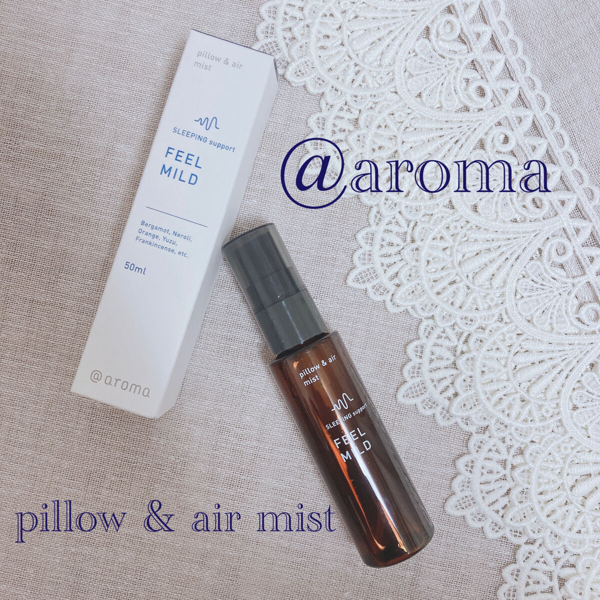 SLEEP sheep エアー&ピローミスト ディープブレス/@aroma/ファブリックミストを使ったクチコミ（1枚目）