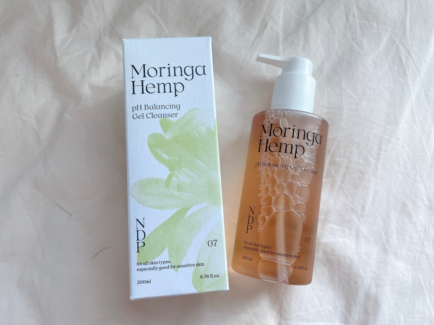 モリンガヘンプpHバランシングジェルクレンザー/NATURAL DERMA PROJECT/クレンジングジェルを使ったクチコミ(1枚目)