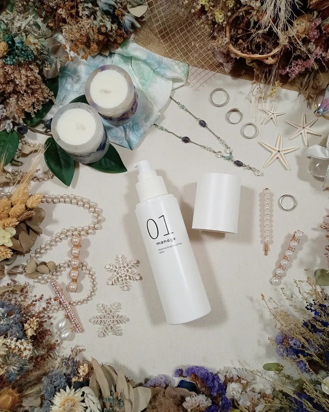 manage 01 ブライトニング トナー/manage/化粧水を使ったクチコミ（3枚目）