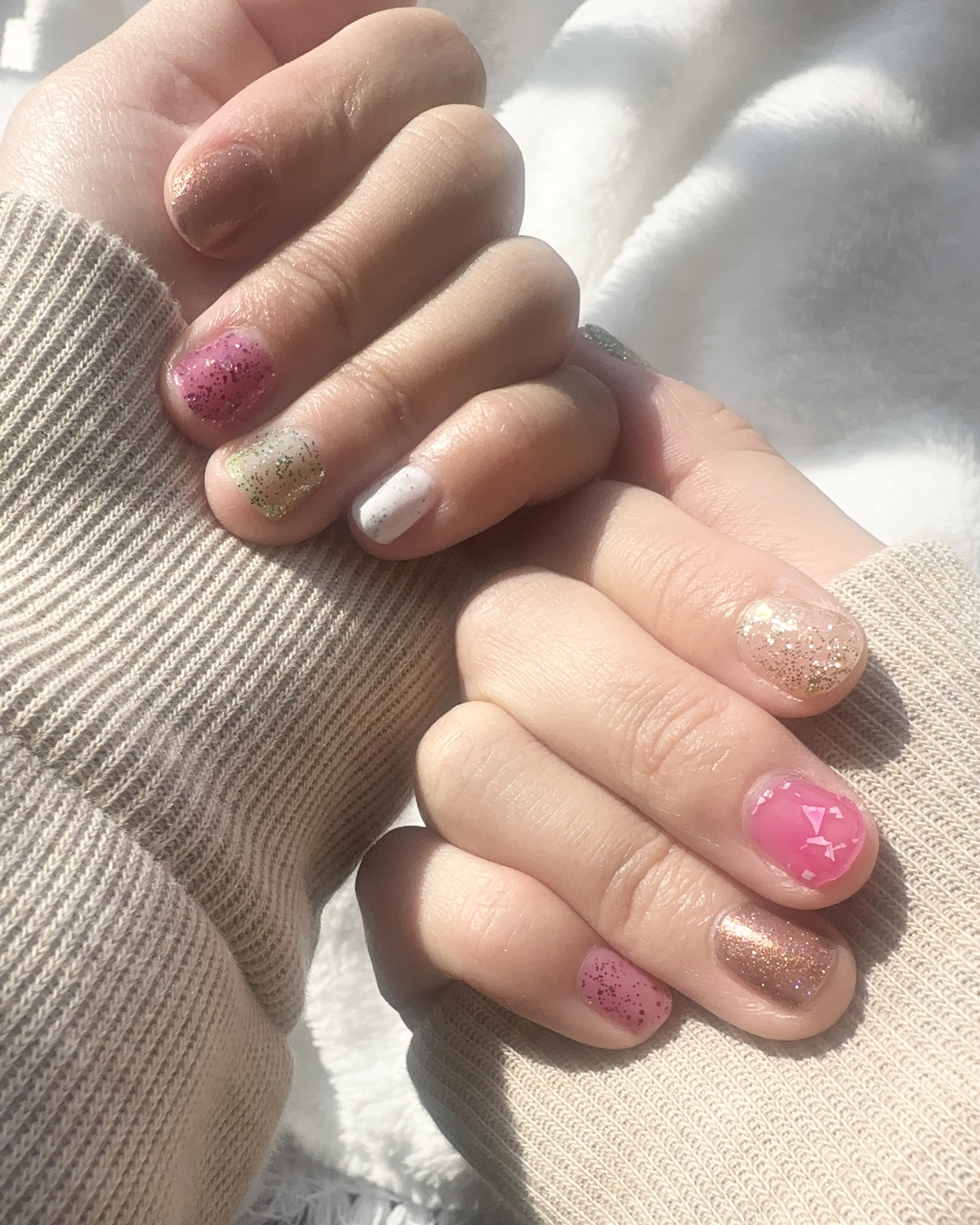 ジェルフィニッシュ ネイルカラー/サリーハンセン/マニキュアを使ったクチコミ（3枚目）