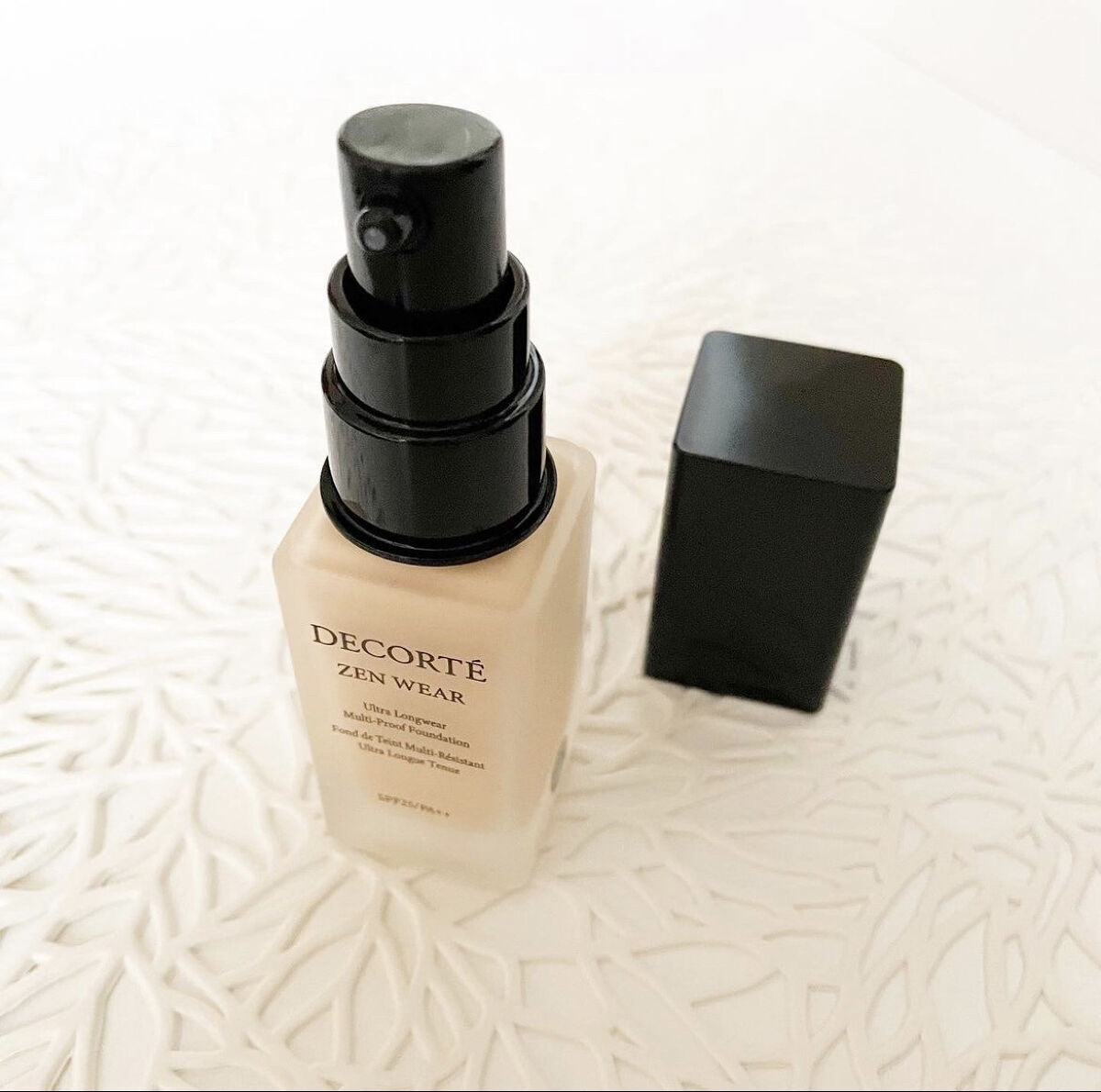 ゼン ウェア フルイド W21/DECORTÉ/リキッドファンデーションを使ったクチコミ（3枚目）