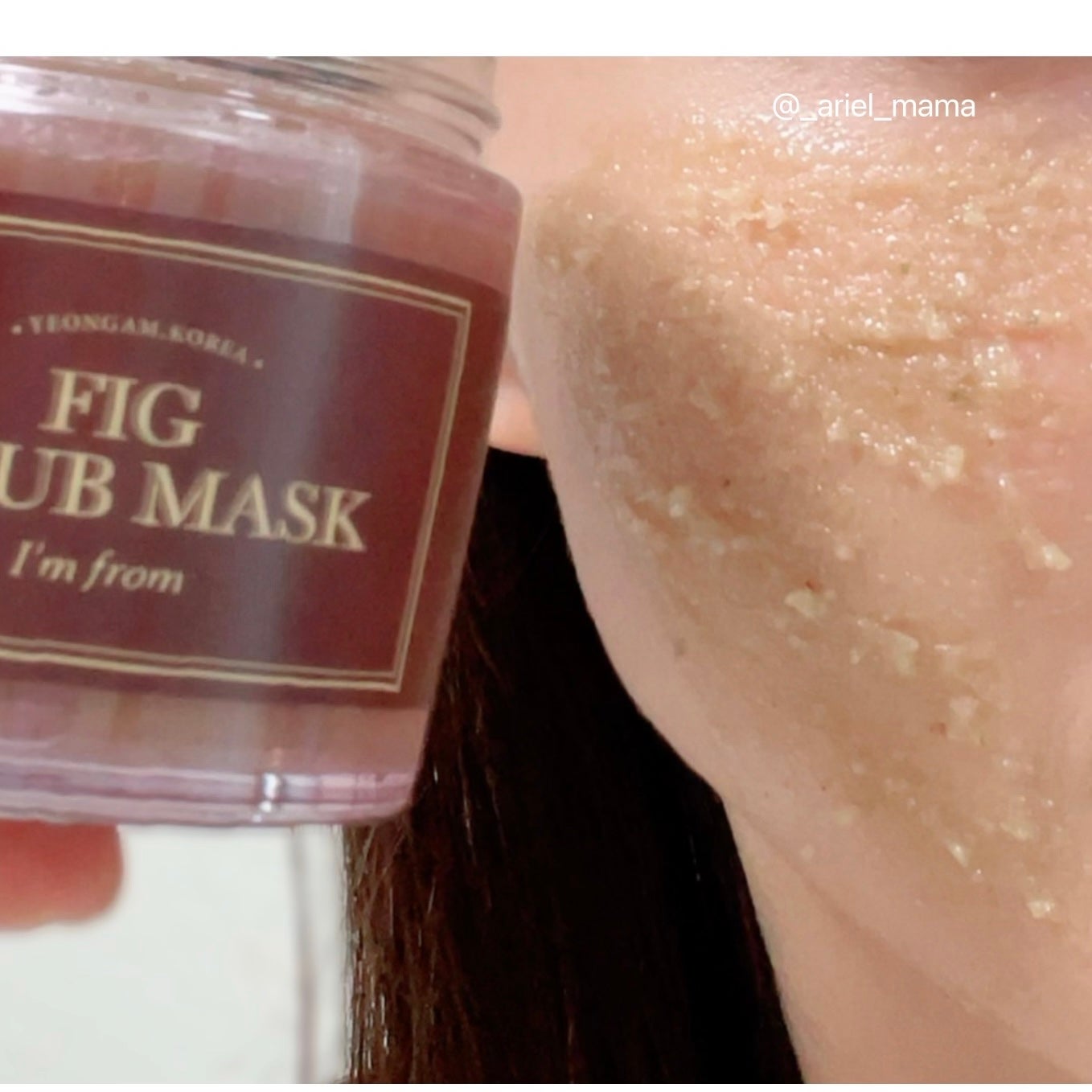 フィグスクラブマスク/I'm from/スクラブ・ゴマージュを使ったクチコミ(5枚目)