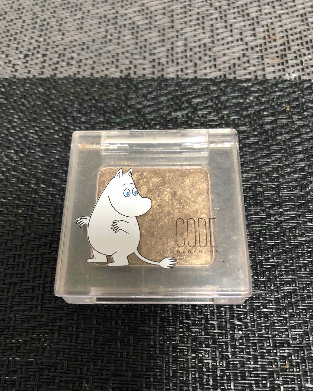 code ムーミンコラボアイシャドウ/＠ｃｏｓｍｅ ｓｔｏｒｅ/単色アイシャドウを使ったクチコミ（1枚目）
