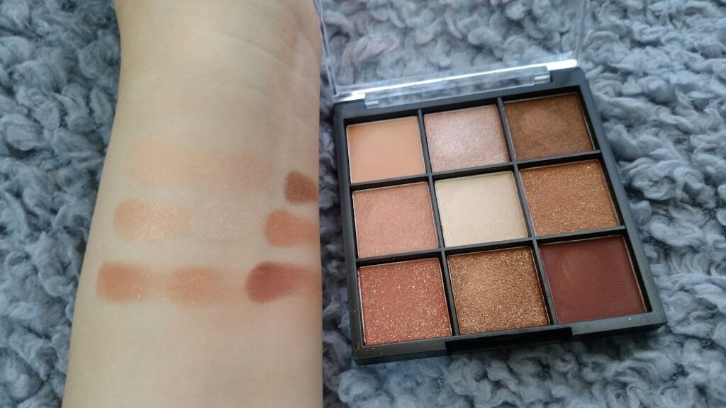 UR GLAM　BLOOMING EYE COLOR PALETTE/U R GLAM/アイシャドウパレットを使ったクチコミ（2枚目）