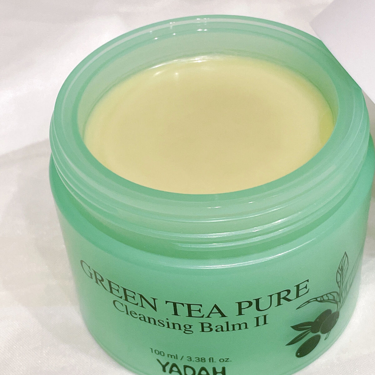 グリーンティーピュアクレンジングバームⅡ/YADAH/クレンジングバームを使ったクチコミ（3枚目）