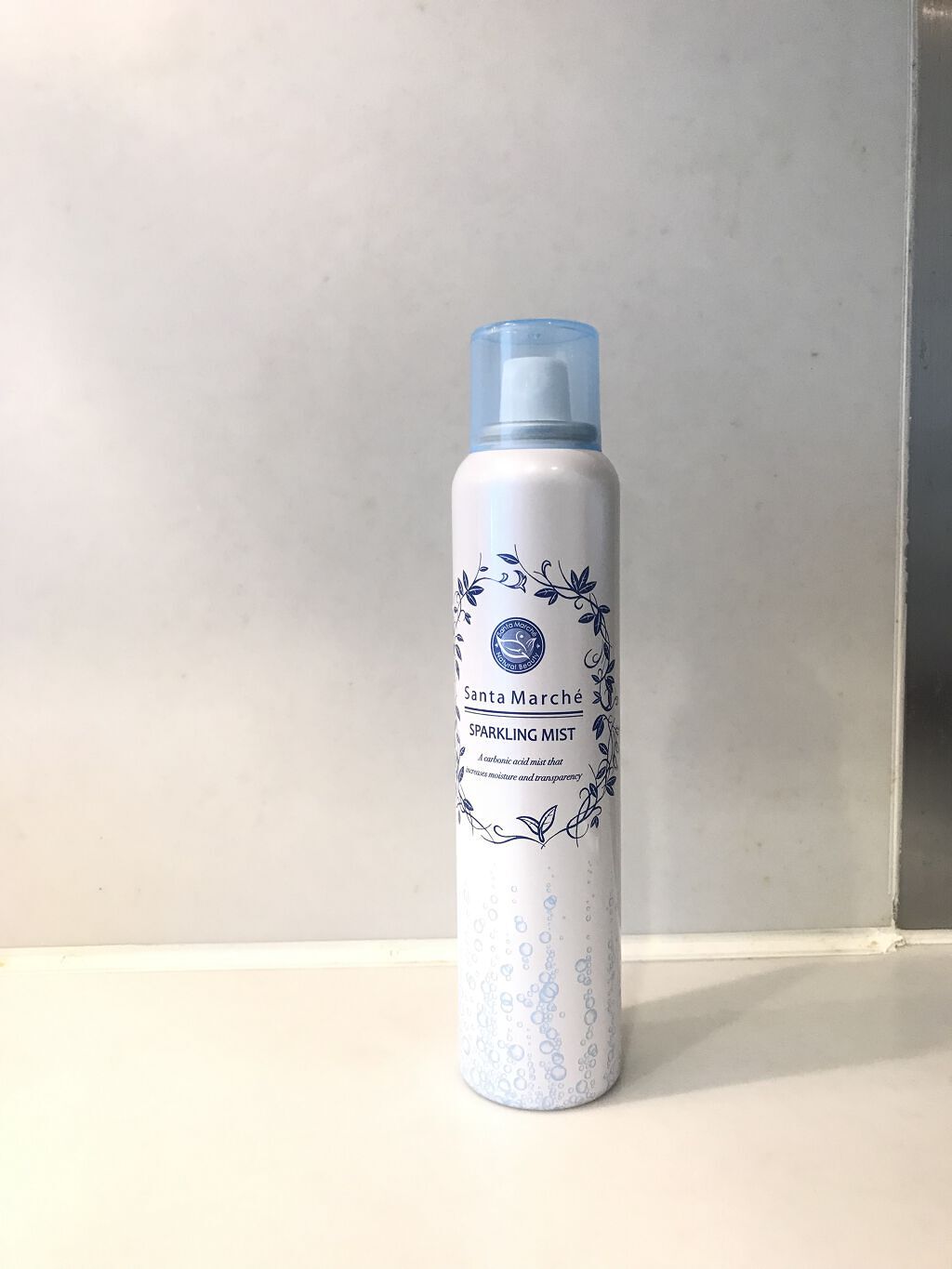 スパークリングミスト/サンタマルシェ/ミスト状化粧水を使ったクチコミ（1枚目）