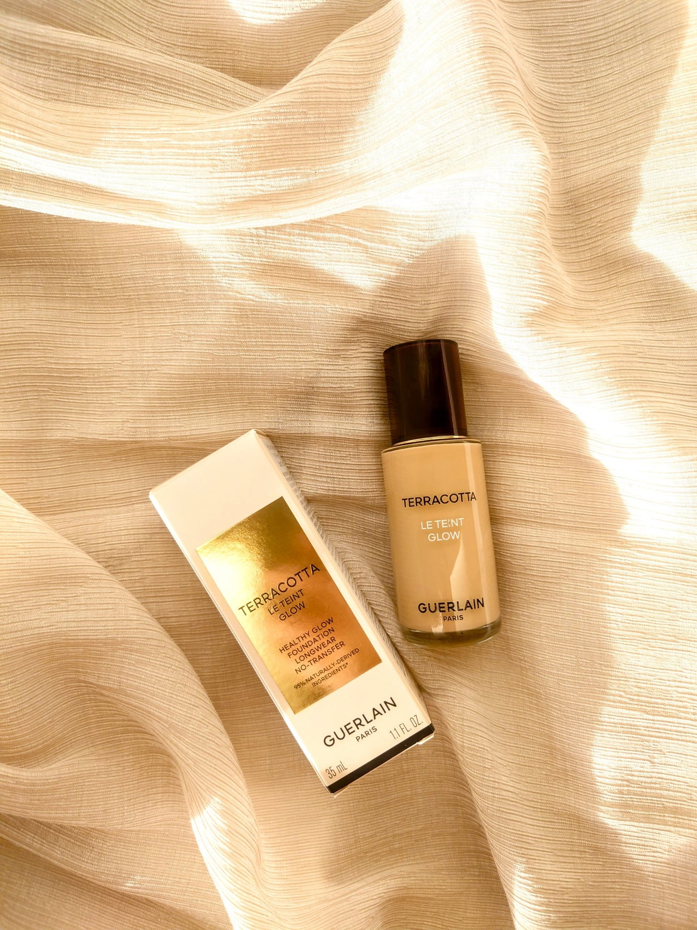 テラコッタ フルイド グロウ/GUERLAIN/リキッドファンデーションを使ったクチコミ(2枚目)