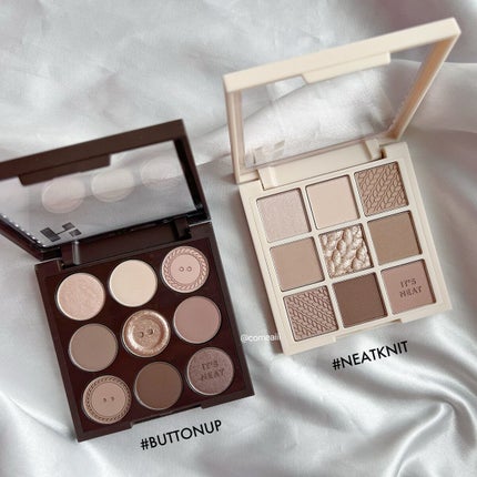 マイフェイブムードアイパレット 9カラー/HOLIKA HOLIKA/アイシャドウパレットを使ったクチコミ(3枚目)