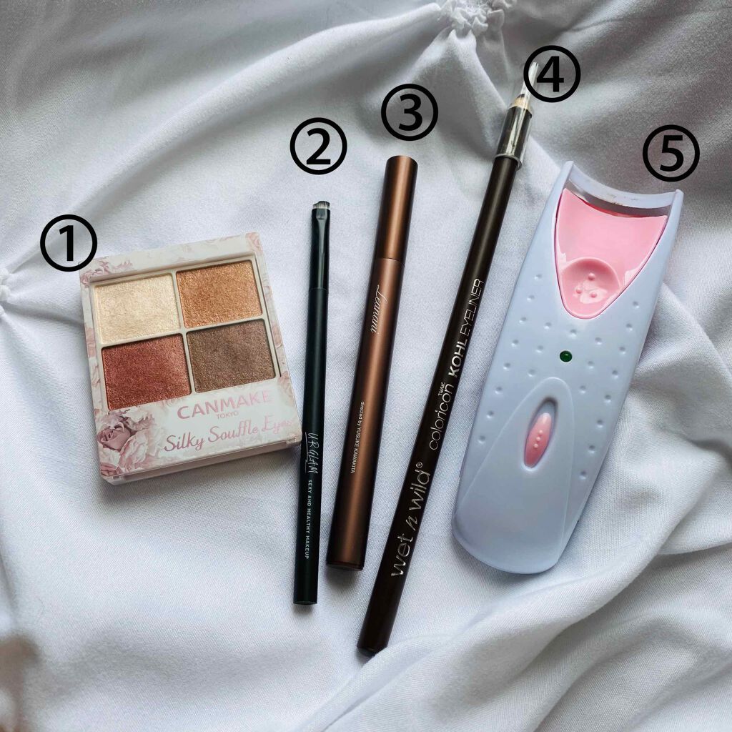 シルキースフレアイズ/キャンメイク/アイシャドウパレットを使ったクチコミ(4枚目)