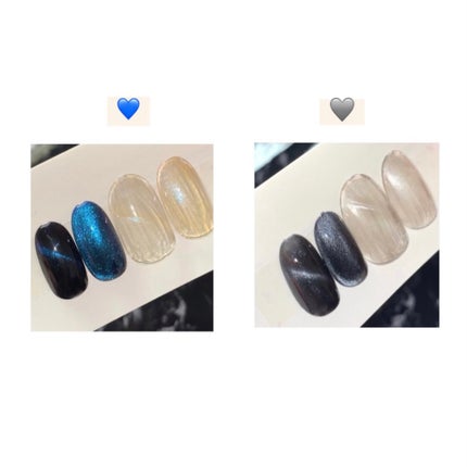 マグネットパウダー/セリア/ネイル用品を使ったクチコミ(4枚目)