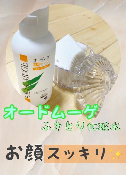 オードムーゲ 薬用ローション(ふきとり化粧水)/オードムーゲ/拭き取り化粧水を使ったクチコミ(1枚目)