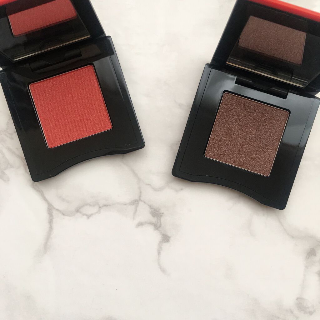 ポップ パウダージェル アイシャドウ 06 Vivivi Orange/SHISEIDO/単色アイシャドウを使ったクチコミ（1枚目）