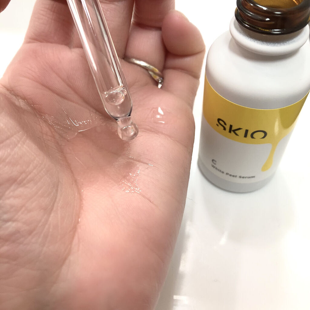 VC ホワイトピールセラム/SKIO/ブースター・導入液を使ったクチコミ（3枚目）