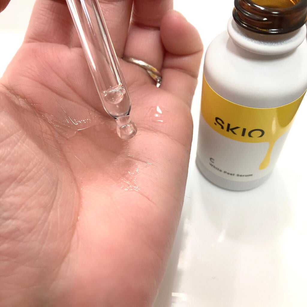 VC ホワイトピールセラム/SKIO/ブースター・導入液を使ったクチコミ(3枚目)