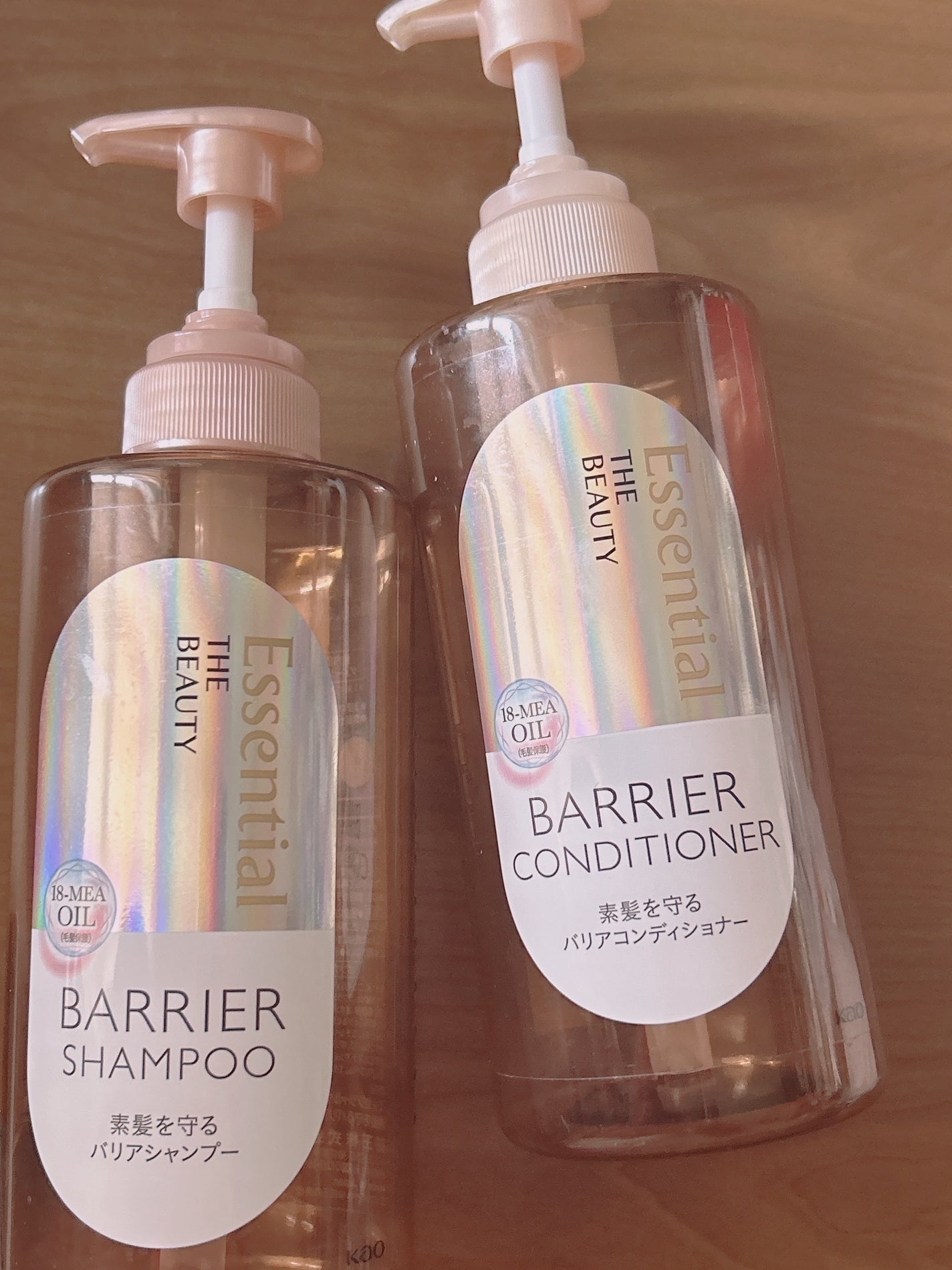 ザビューティ 髪のキメ美容素髪を守る バリアシャンプー/コンディショナー/エッセンシャル/シャンプー・コンディショナーを使ったクチコミ(1枚目)