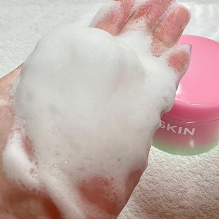 ピンクアロエメレンゲクレンザー/APRILSKIN/その他洗顔料を使ったクチコミ(5枚目)