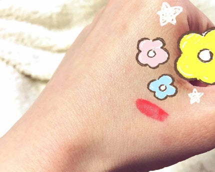 ディアダーリン ウォータージェルティント (アイスティント)/ETUDE/口紅を使ったクチコミ(2枚目)