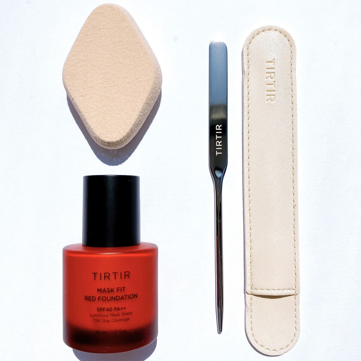 マスクフィットレッドファンデーション 17C ポーセリン(PORCELAIN)/TIRTIR(ティルティル)/リキッドファンデーションを使ったクチコミ（1枚目）