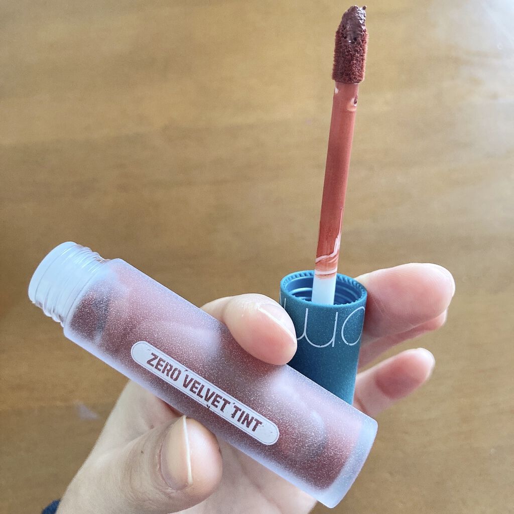 ゼロベルベットティント/rom&nd/リップティントを使ったクチコミ（2枚目）