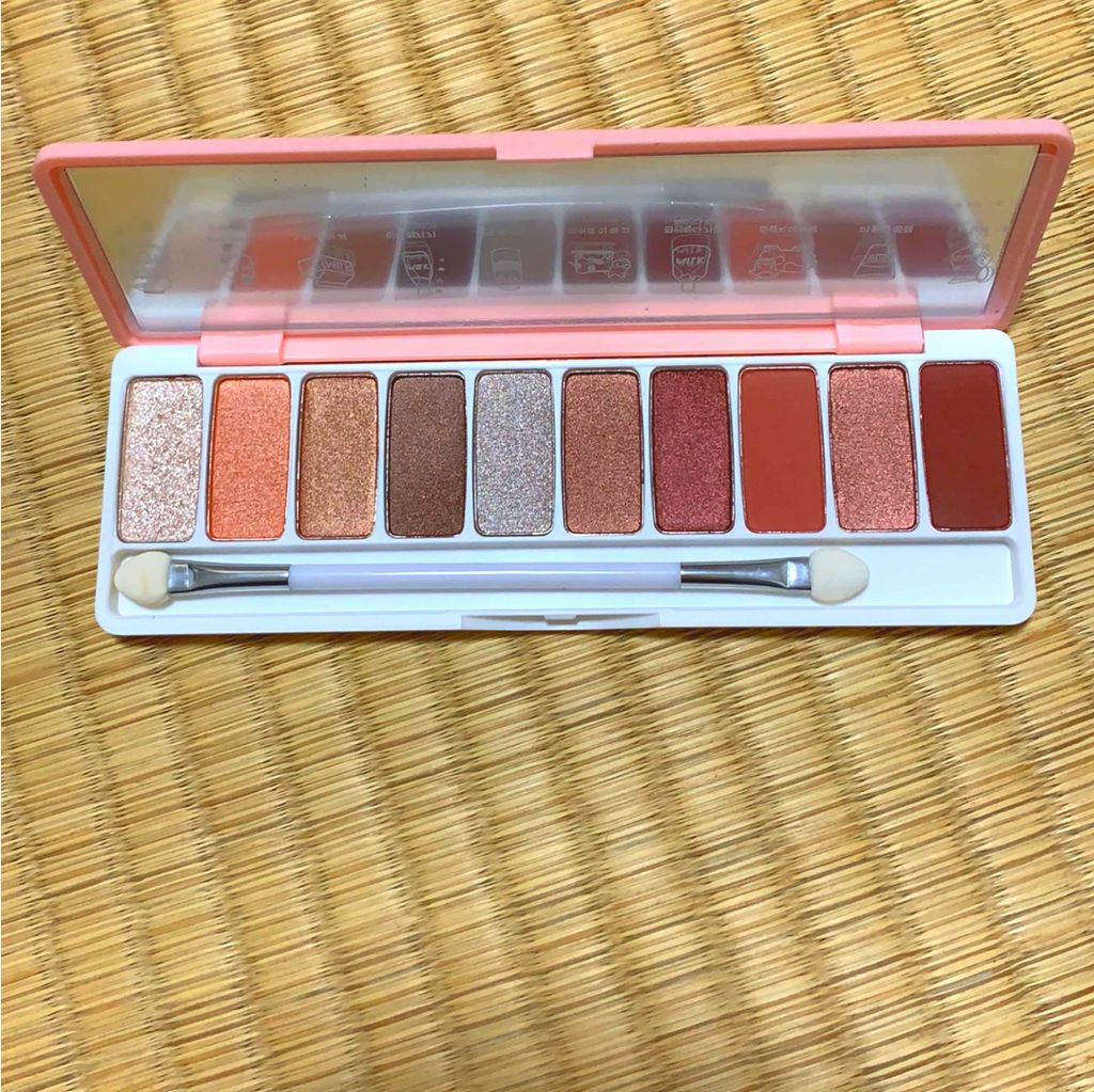 novo アイシャドウパレット/NOVO/アイシャドウパレットを使ったクチコミ(4枚目)