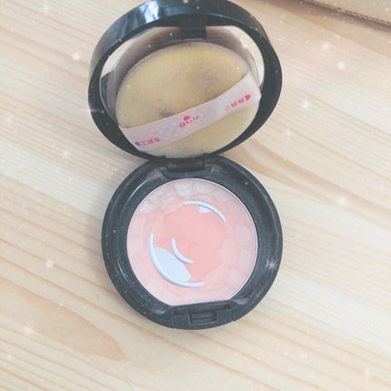 デザイニングパフチーク/AUBE/パウダーチークを使ったクチコミ(4枚目)