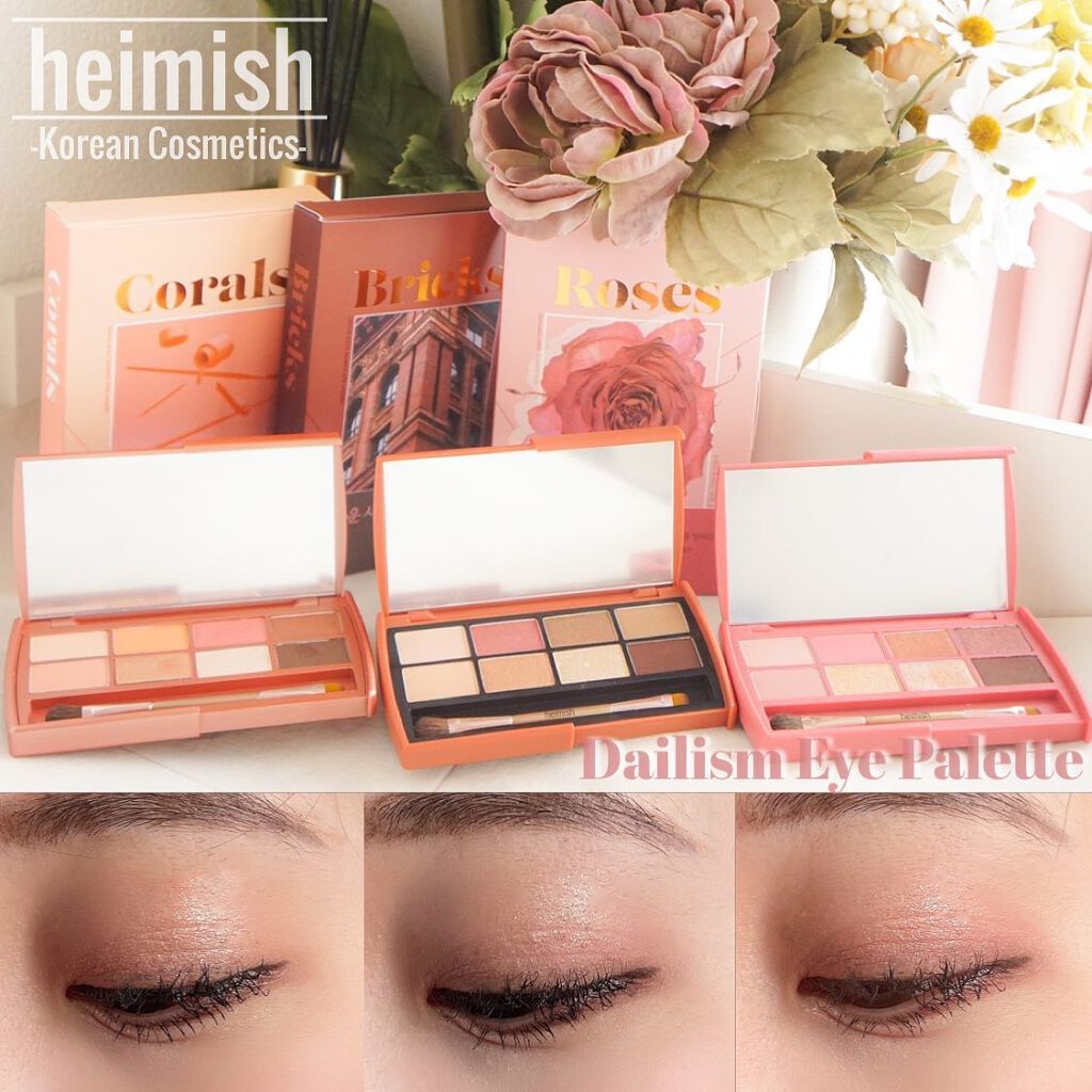 デイリズムアイパレット #Rose Memory/heimish/アイシャドウパレットを使ったクチコミ（1枚目）