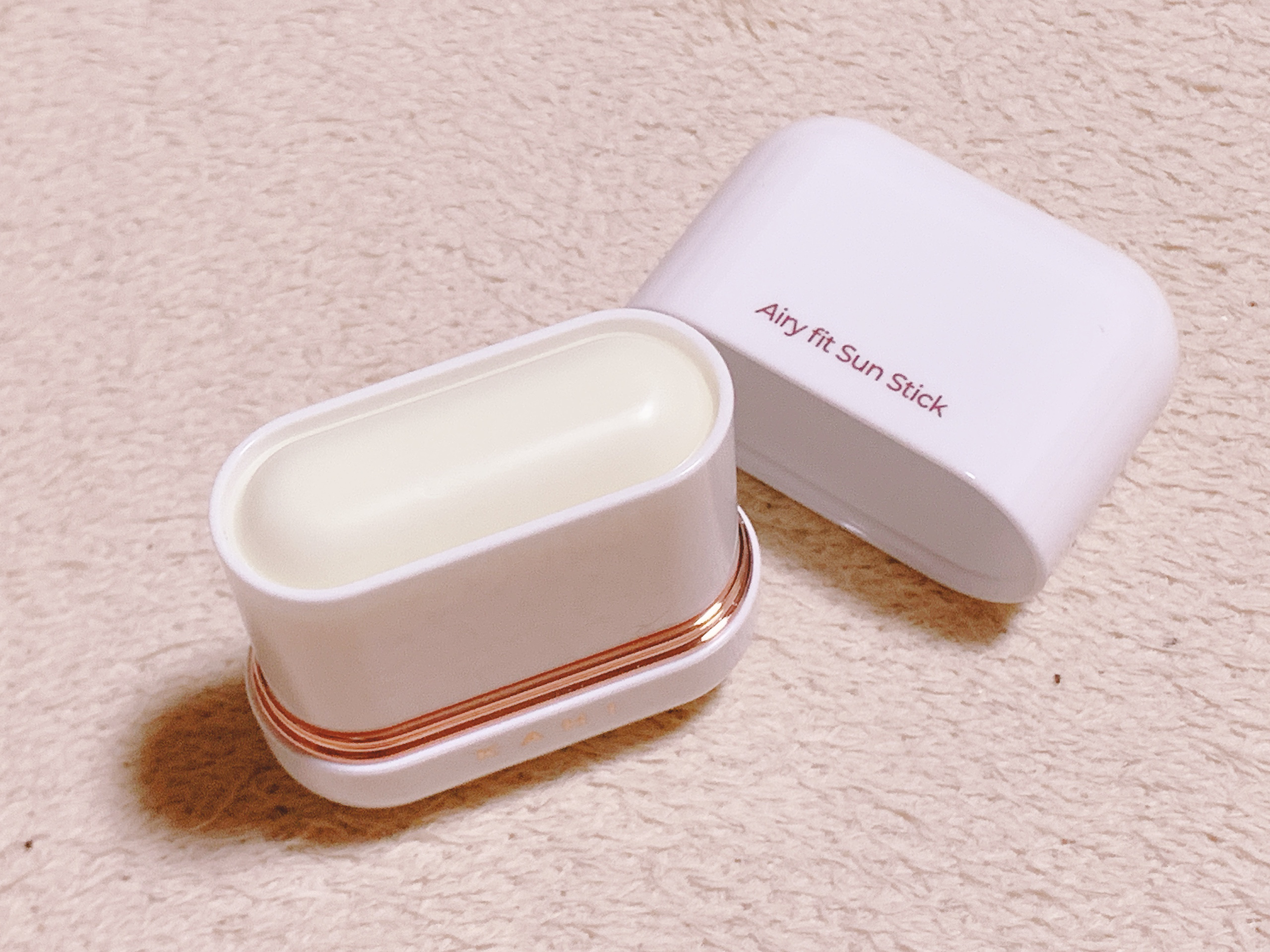 エアリーフィットサンスティック/KAHI/日焼け止めスティックを使ったクチコミ（3枚目）