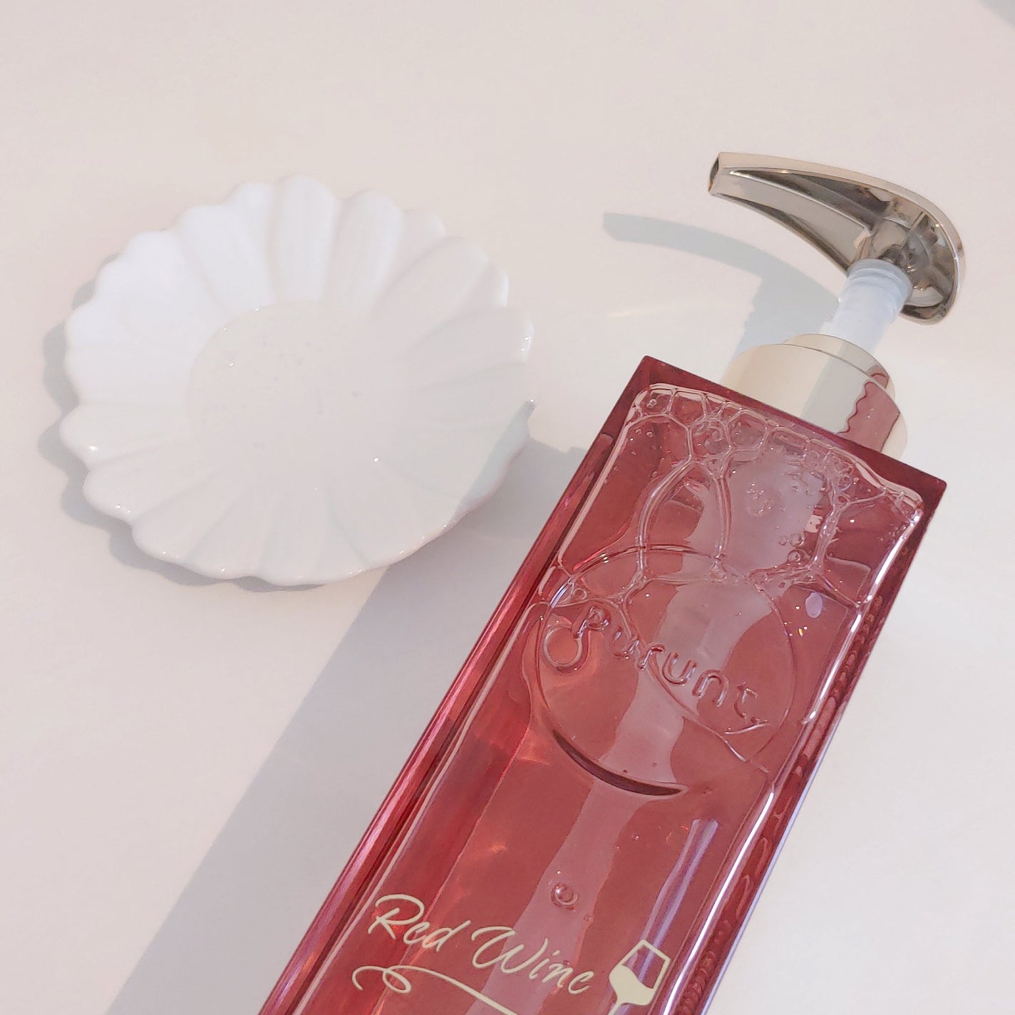 プルント リライトペアセット レッドワイン/Purunt./市販シャンプーを使ったクチコミ(3枚目)