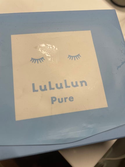 ルルルンピュア 青 (モイスト)/ルルルン/シートマスク・パックを使ったクチコミ(1枚目)