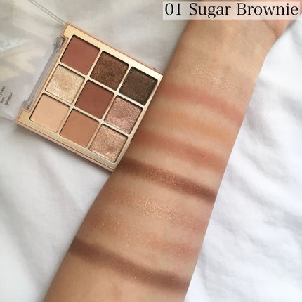 シャドウパレット/dasique/アイシャドウパレットを使ったクチコミ(3枚目)