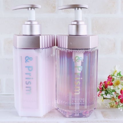 ミラクル シャイン シャンプー/ヘアトリートメント/&Prism/市販シャンプーを使ったクチコミ(1枚目)