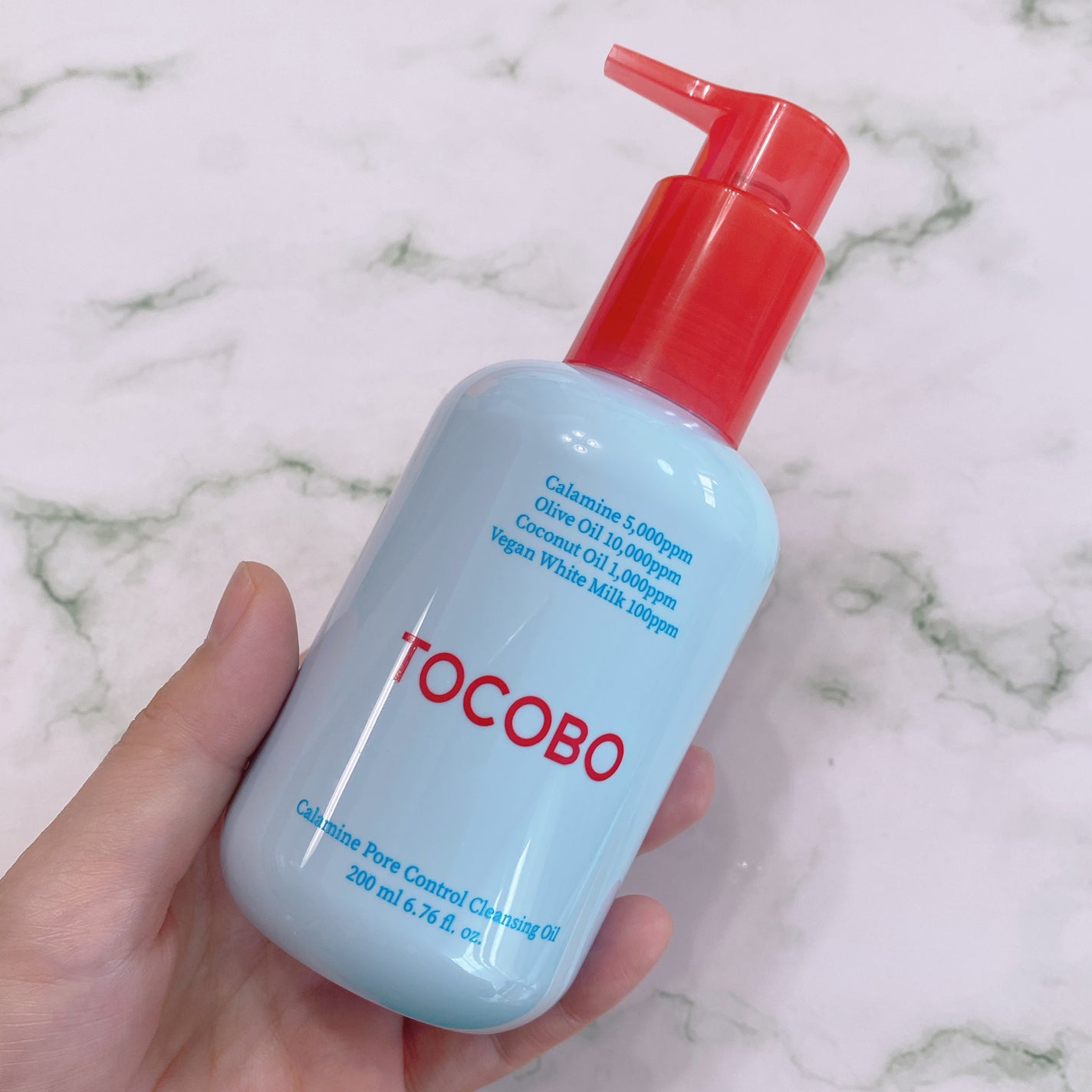 カラミンポアコントロールクレンジングオイル/TOCOBO/オイルクレンジングを使ったクチコミ(2枚目)