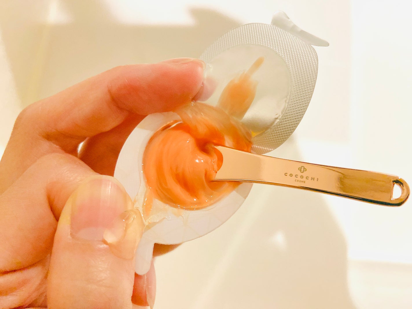 ココチ AG スリーピングパック N/COCOCHI/フェイスクリームを使ったクチコミ(7枚目)