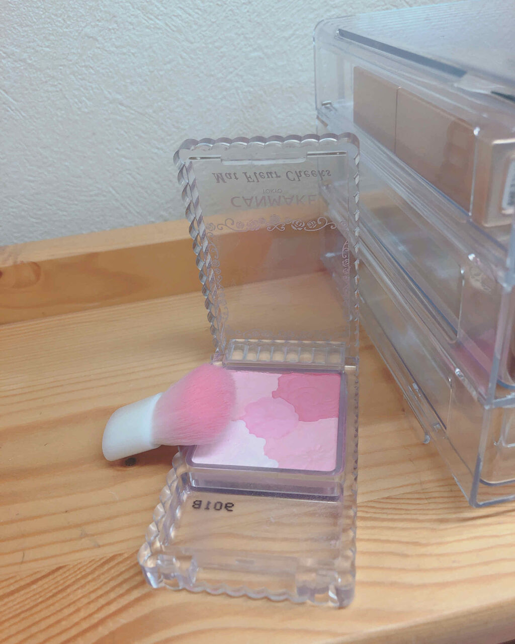 マットフルールチークス/キャンメイク/パウダーチークを使ったクチコミ（1枚目）