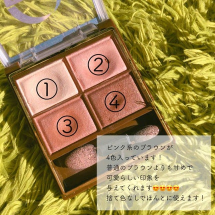 スキニーリッチシャドウ/excel/アイシャドウパレットを使ったクチコミ(2枚目)