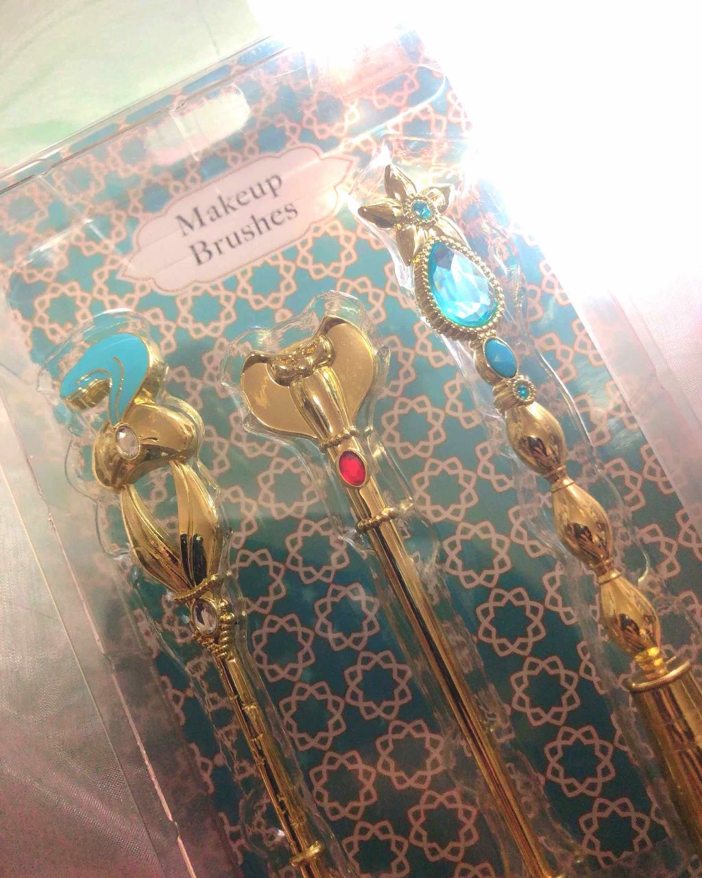 メイクブラシ アラジン オリエンタル/ディズニーストア/メイクブラシを使ったクチコミ(1枚目)