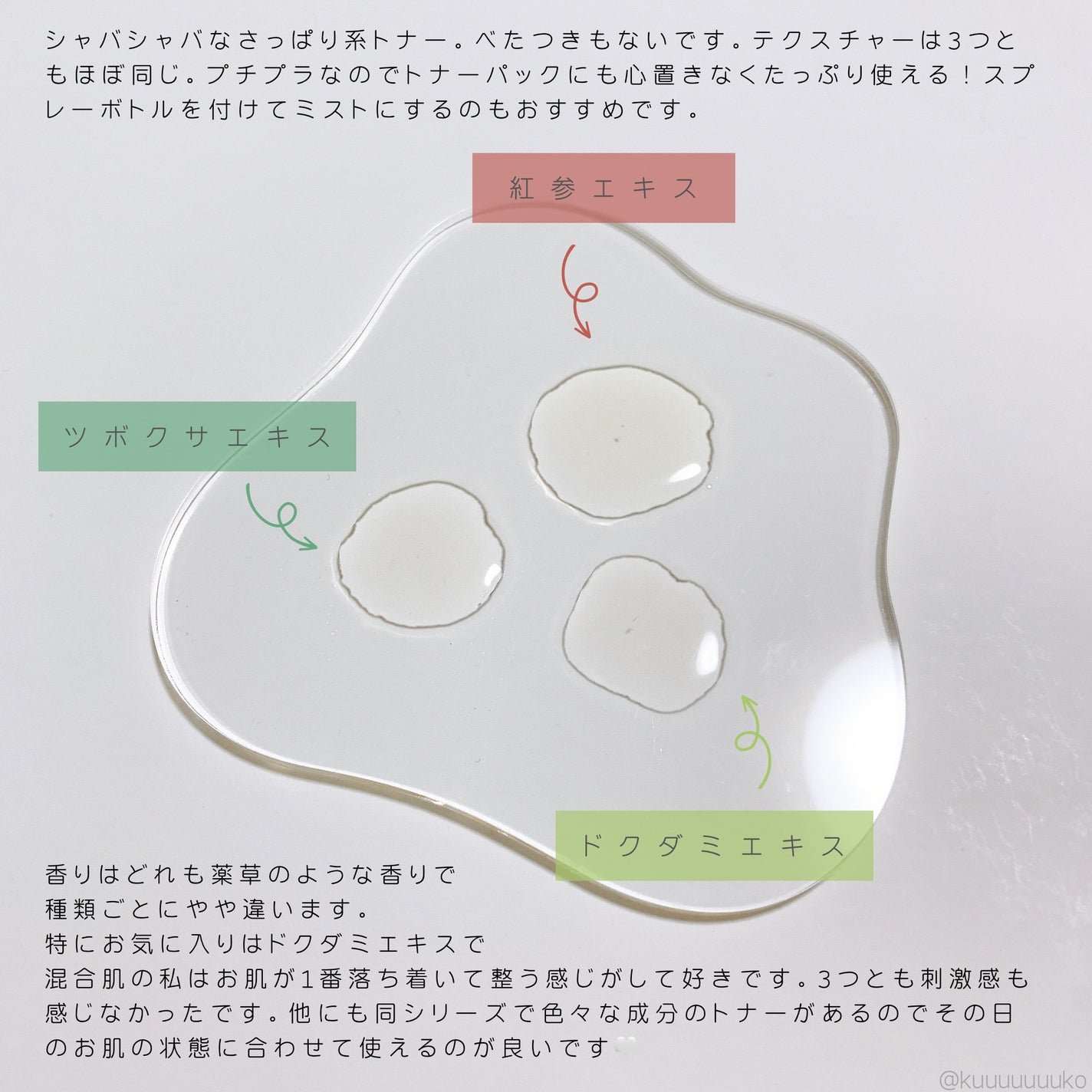 スキンケアトナー/CHAEB GONGGAN/化粧水を使ったクチコミ(3枚目)