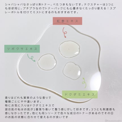 スキンケアトナー/CHAEB GONGGAN/化粧水を使ったクチコミ(3枚目)