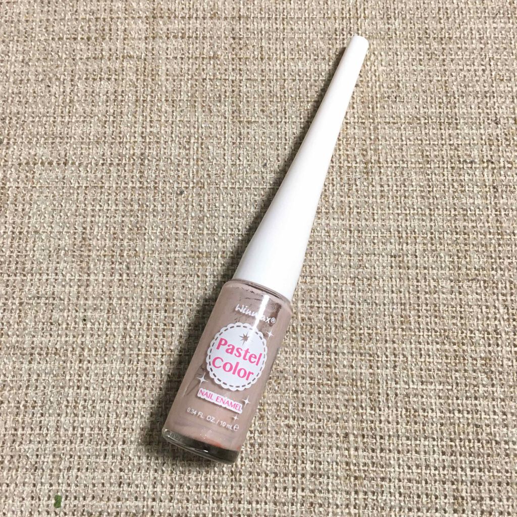 ウィンマックス パステルカラー ネイルエナメル/DAISO/マニキュアを使ったクチコミ（2枚目）