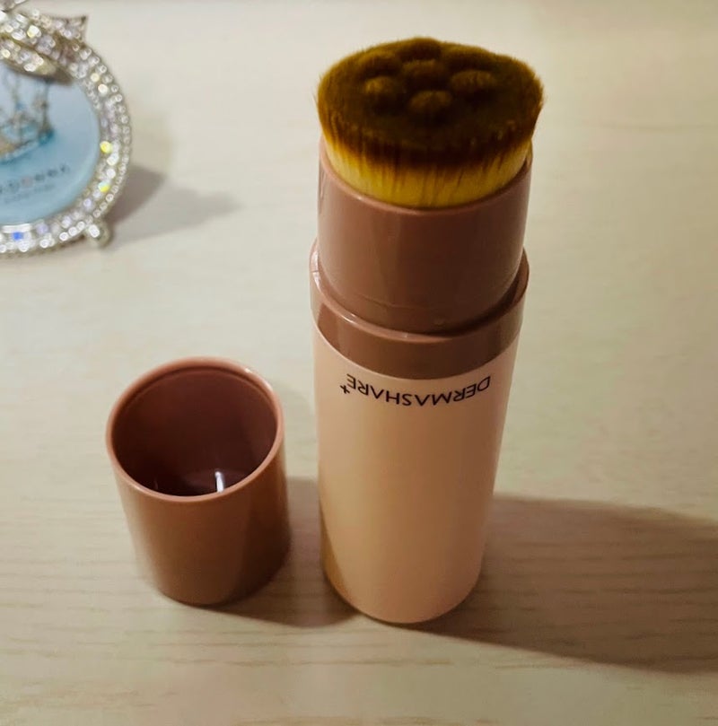 ヴィーガンナチュラルカバースティックファンデーション/DERMASHARE/その他ファンデーションを使ったクチコミ(2枚目)